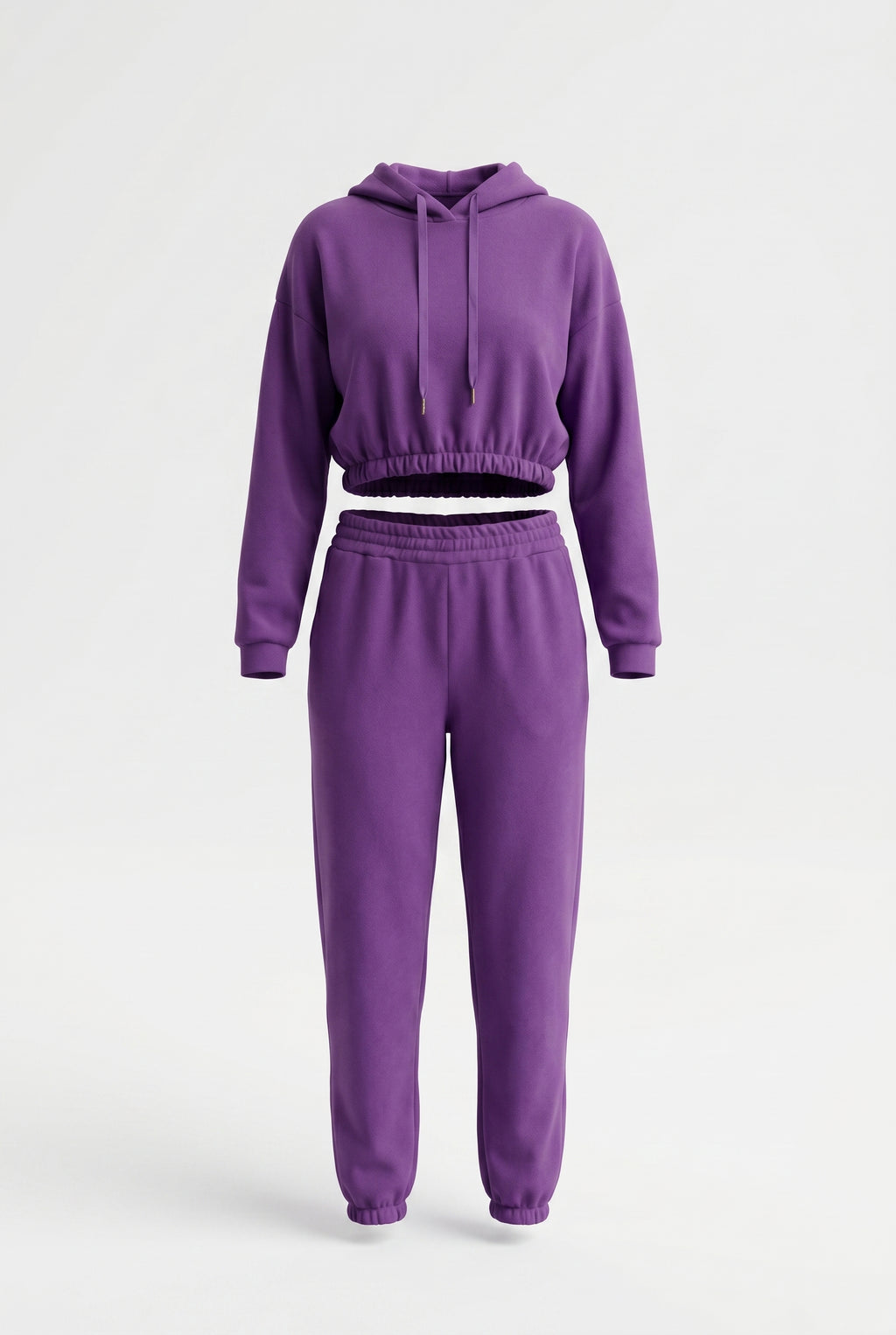 Tuta Donna Crop Hoodie Style