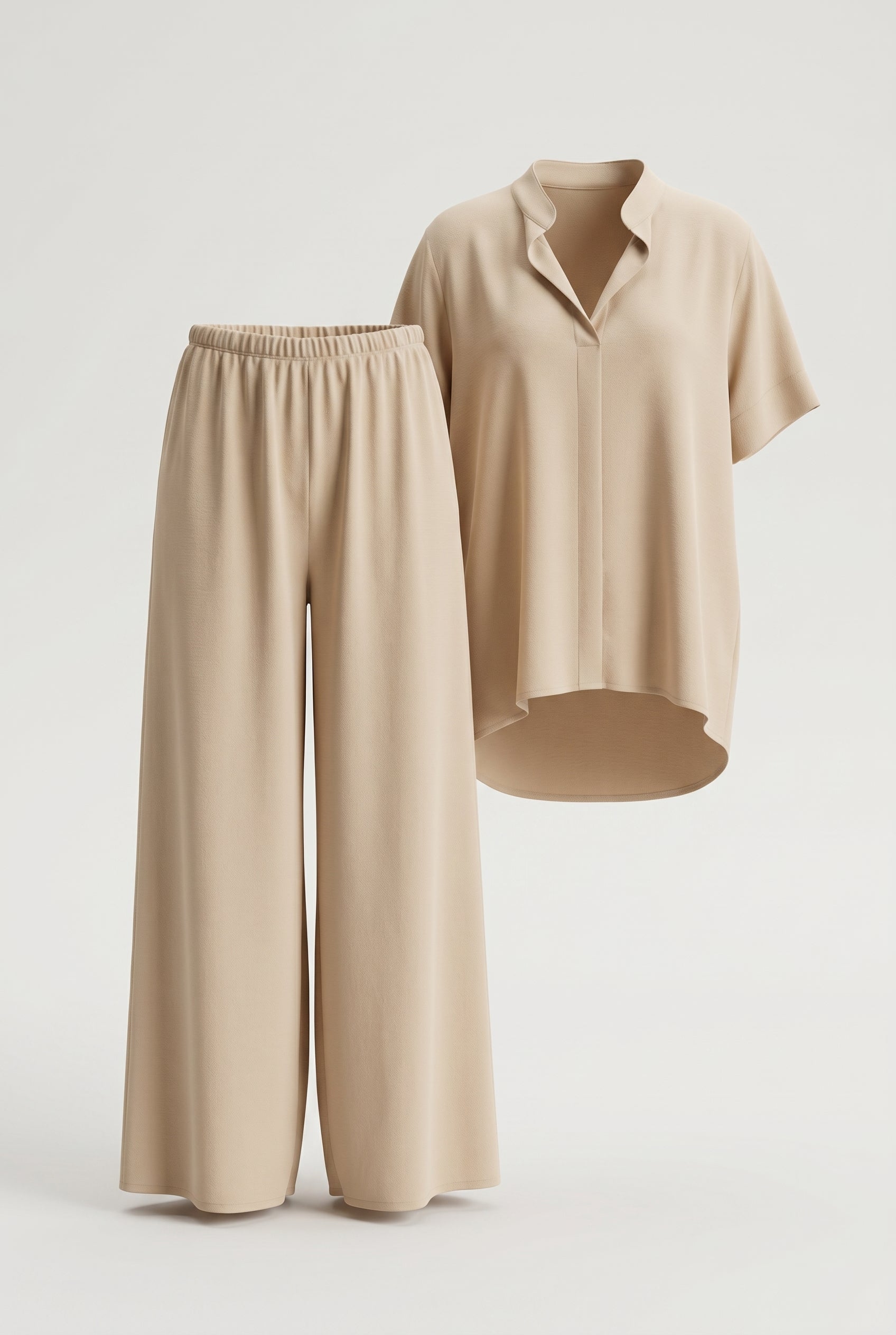 Eleganza Relax: Completo Casacca & Pantapalazzo