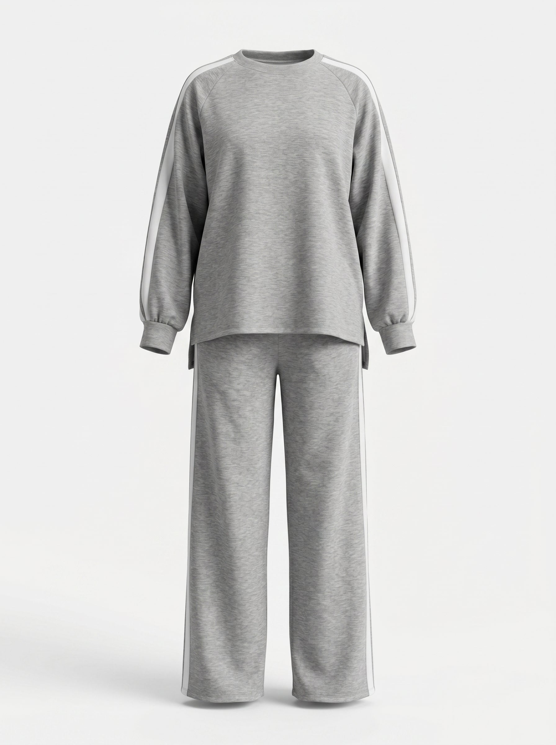 Tuta Casacca e Pantalone con Righe Laterali
