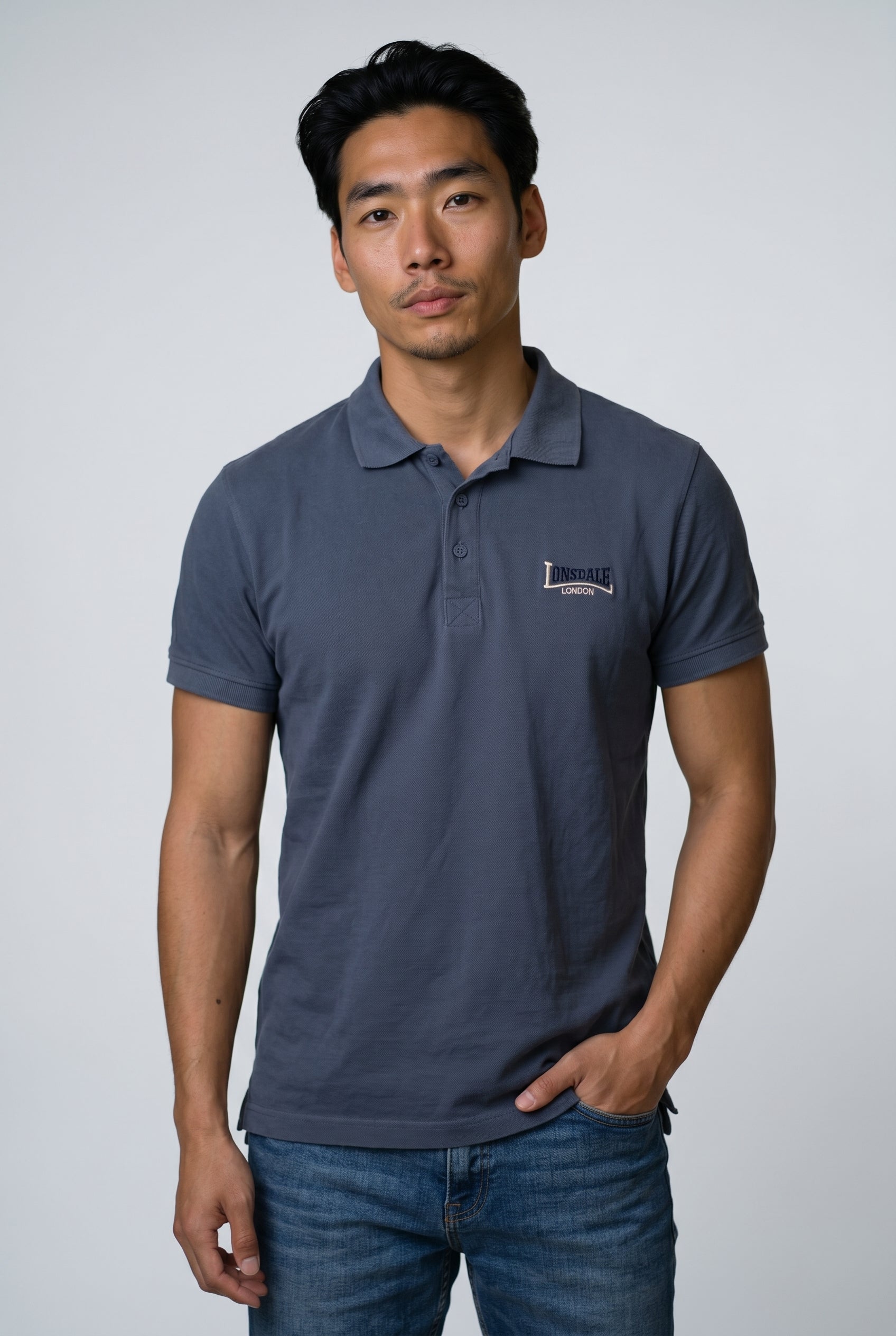 Polo Lonsdale originale in cotone