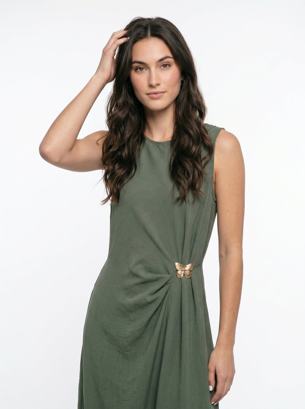 Vestito Elegante con Spacco