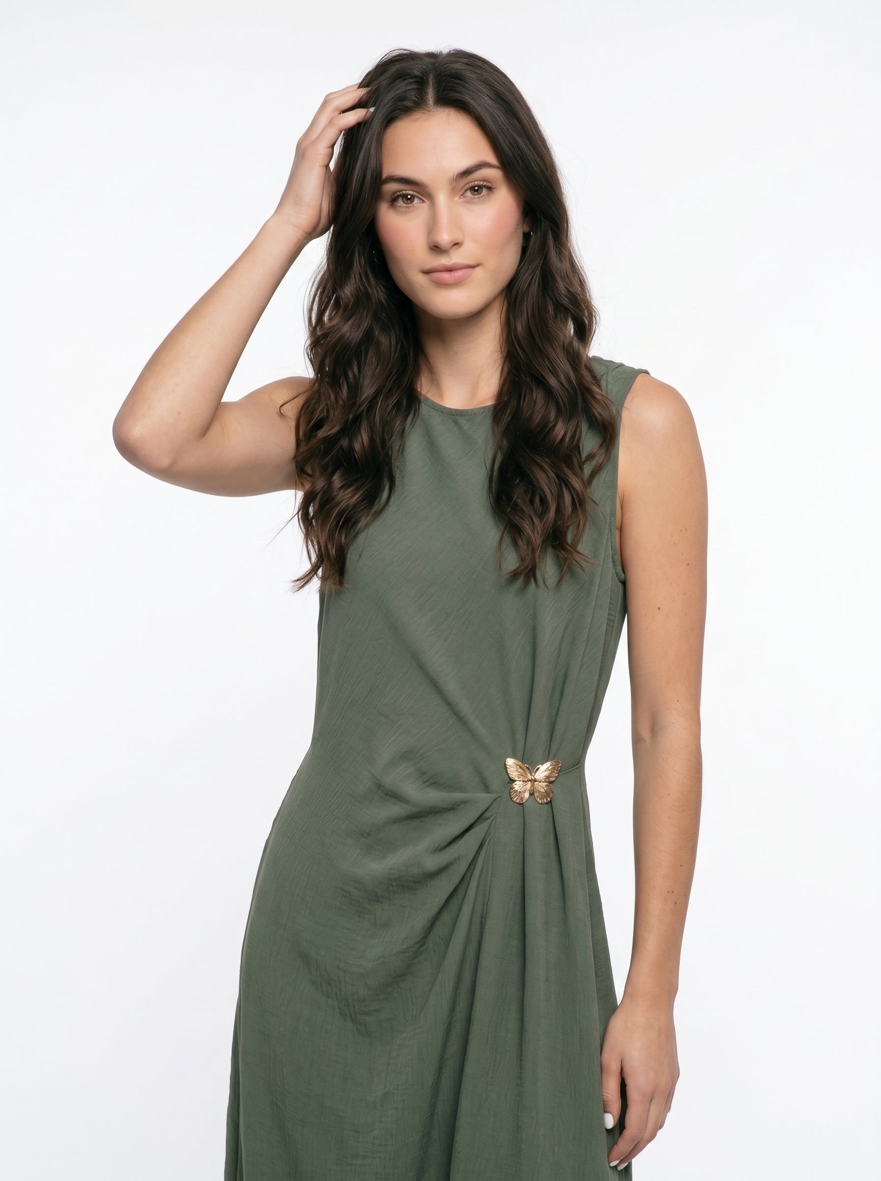 Vestito Elegante con Spacco