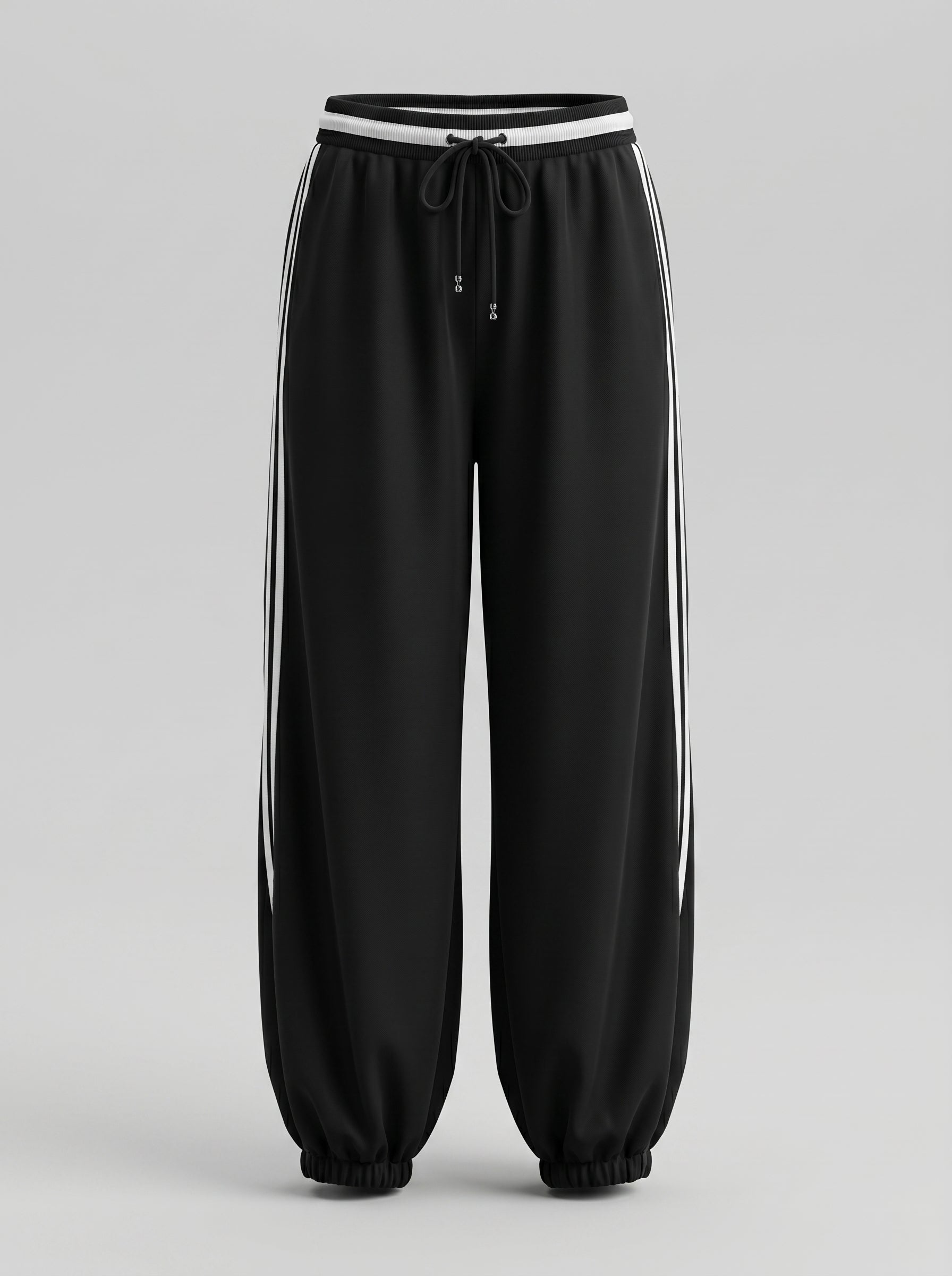 Pantalone sottotuta con righe laterali – Stile e comfort in movimento!