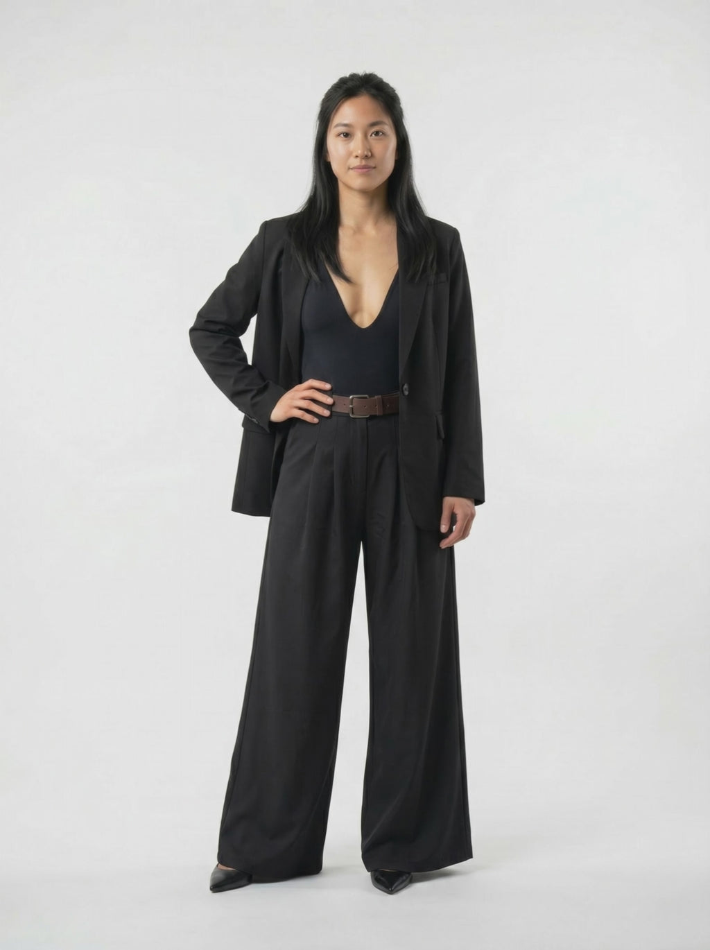 Giacca TU elegante con collo smoking
